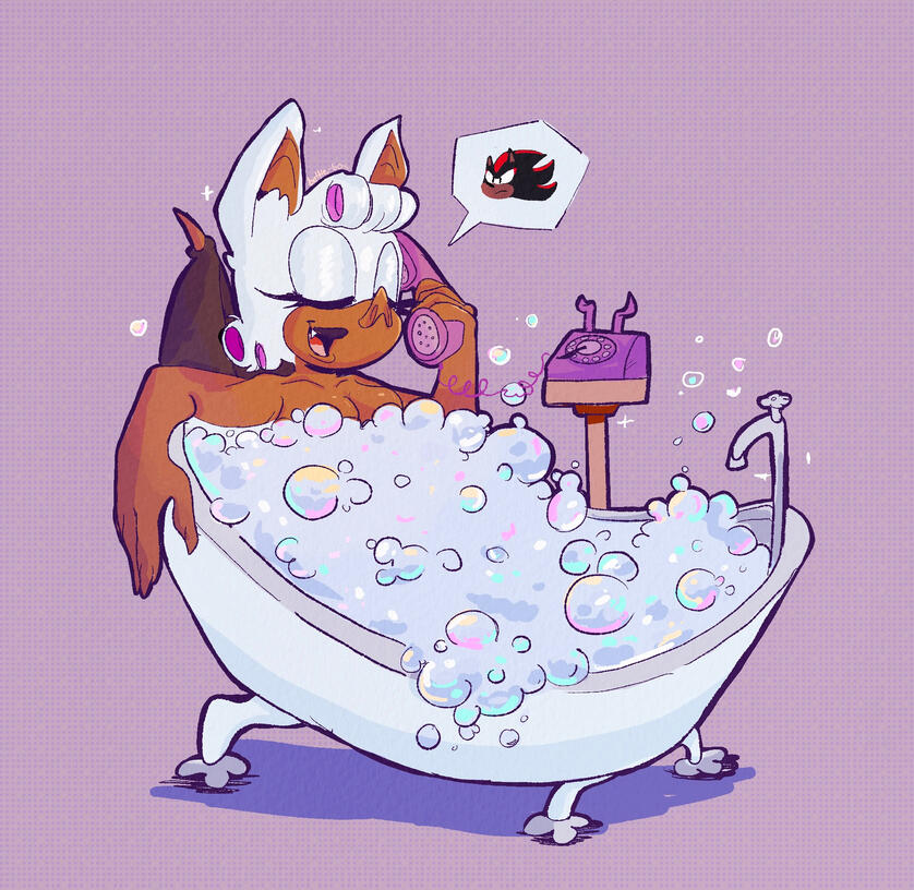 Rouge the Bath